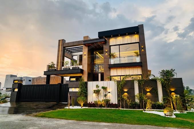 A completed family home in Sukkur